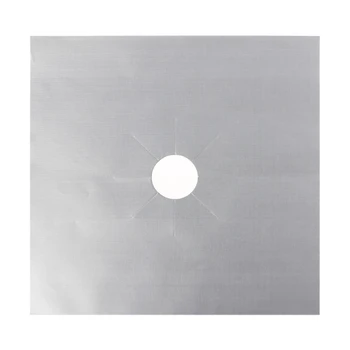 

4Pcs Reusable Stove Burner Covers Non Stick Protector Liner Mat Pad Keep Clean X7YD