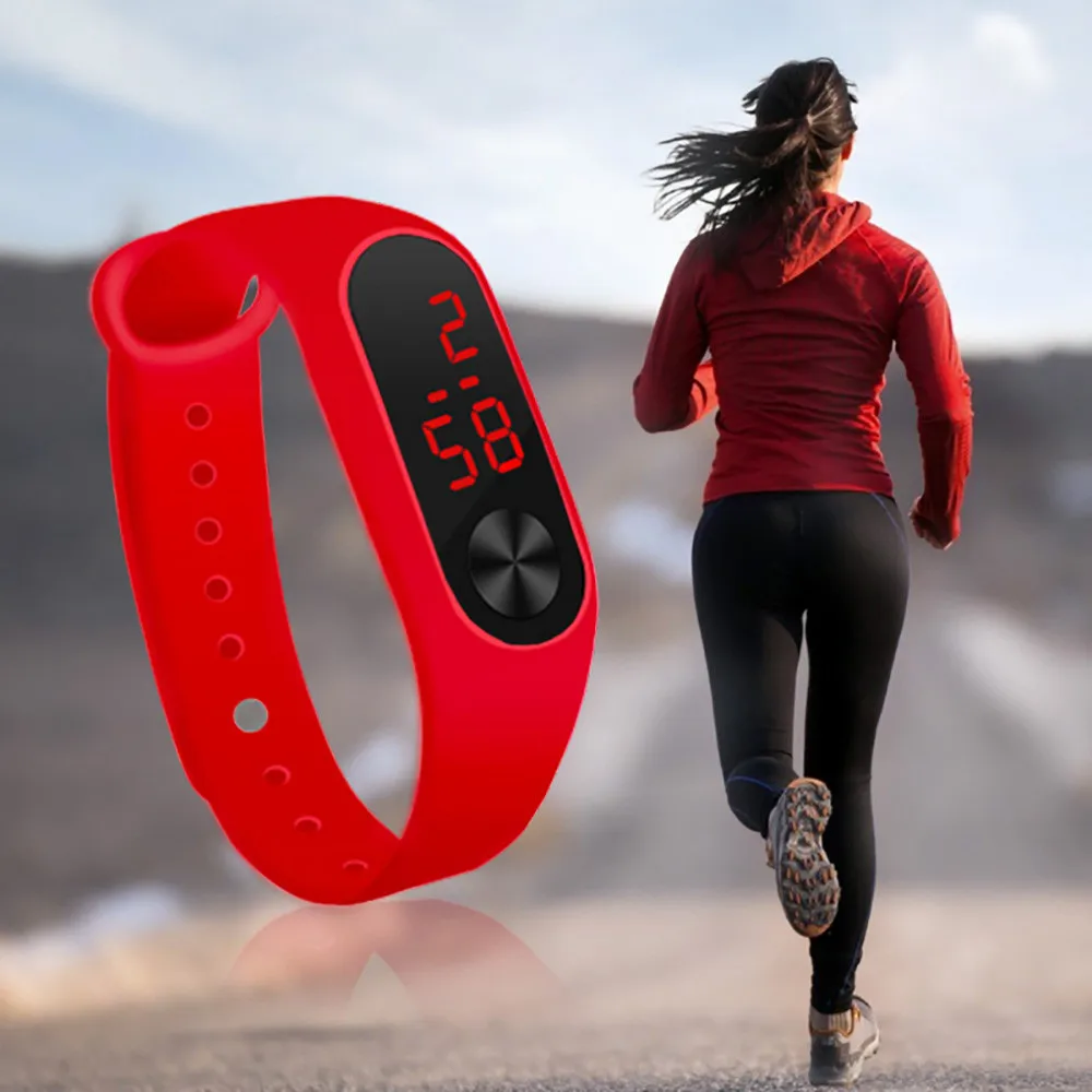

New Style LED Watch Millet Second Generation Children Electronic Watch Sports Bracelet Gift Watch
