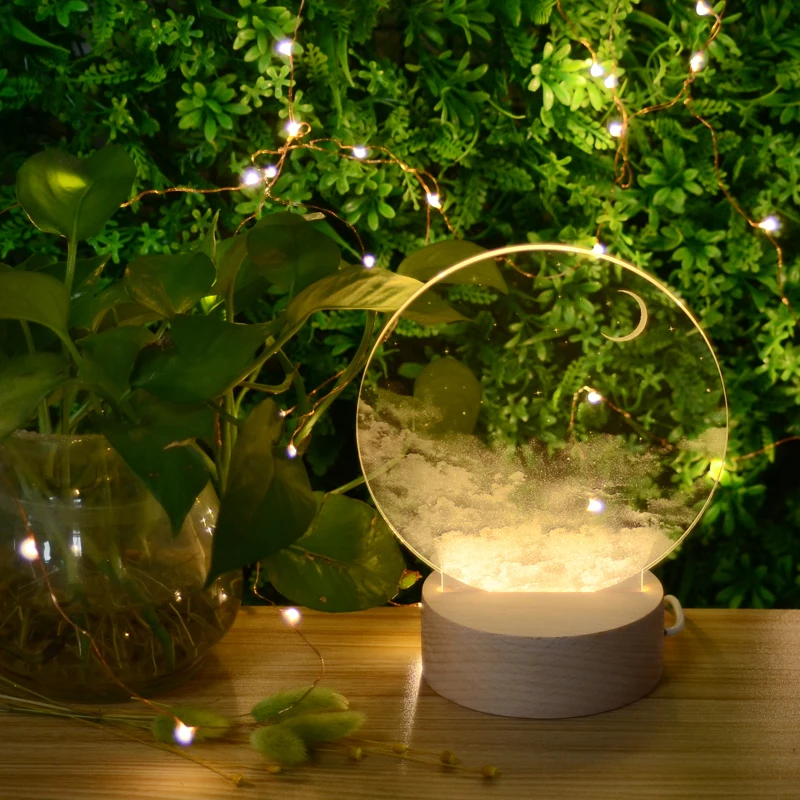 Современный Настольный светильник подарок для влюбленных lampe de настольный ночник