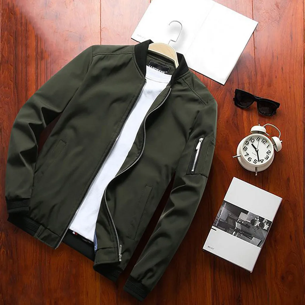 JAYCOSIN, мужская куртка, Chaqueta Hombre,, осеннее пальто с круглым вырезом, верхняя одежда, длинный рукав, Повседневная тонкая куртка, Мужская куртка, Jaqueta, 19AUG7