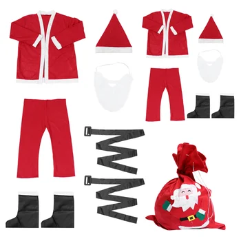 

4 Pcs 1 Set Lovely Cosplay Clothes for Christmas Kids Costume Party