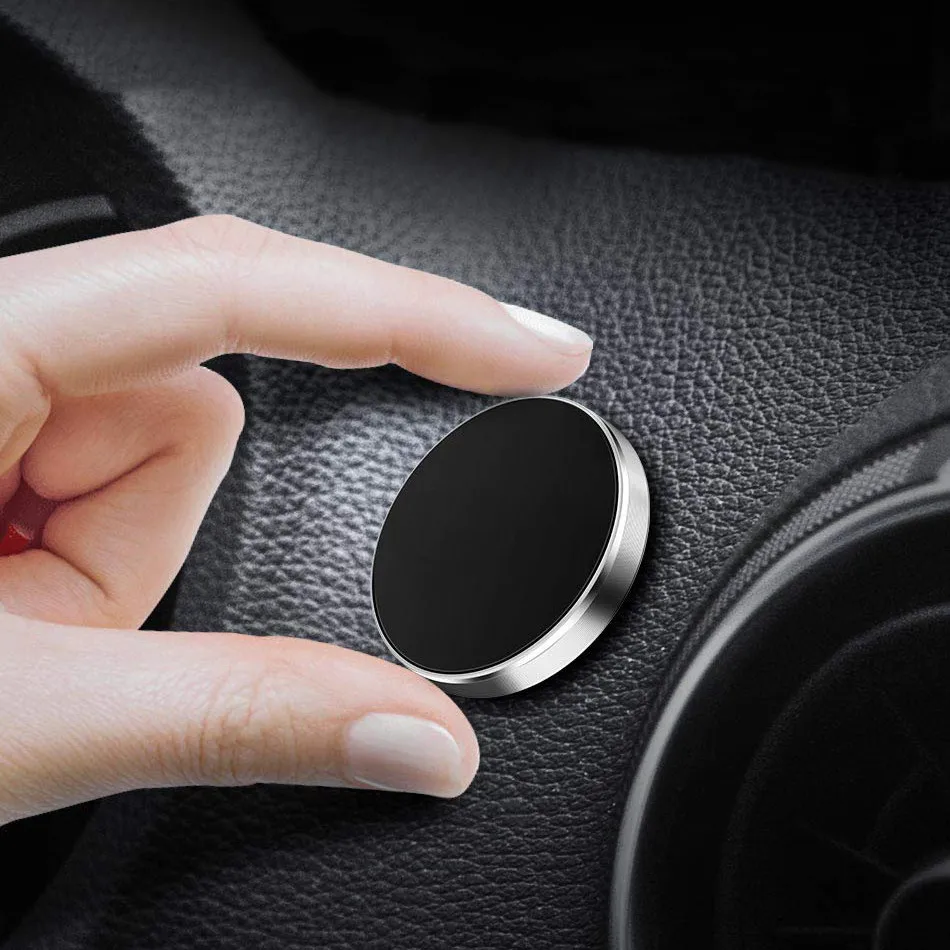 Магнитный автомобильный держатель для телефона, Магнитная подставка для сотового телефона, держатель для руля, магнитный настенный держатель wh