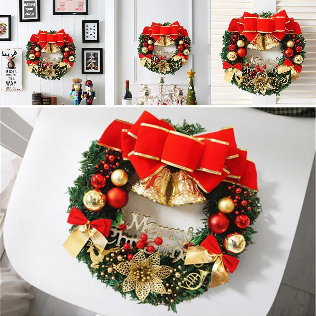 Christmas Decoration Door Hanging Christmas Wreath Christmas, Party the picture shown