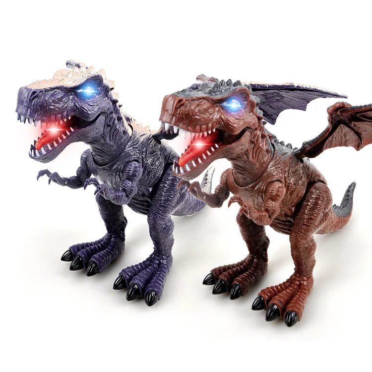 

Earn Together-Children'S Educational Science Electric Dinosaur Model Toy Sound And Light Walking Replica T-REX Hot Selling Cerem