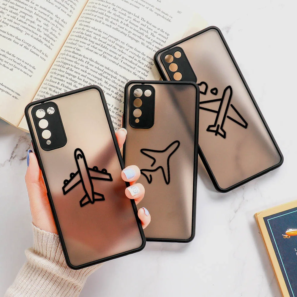 P40 Lite Case For Huawei P30 Pro P Smart 2021 Z S P50 Cases Painted Fundas On Huawei Nova 7i 5i Pro 5Z 7 6 SE Transparent Cover