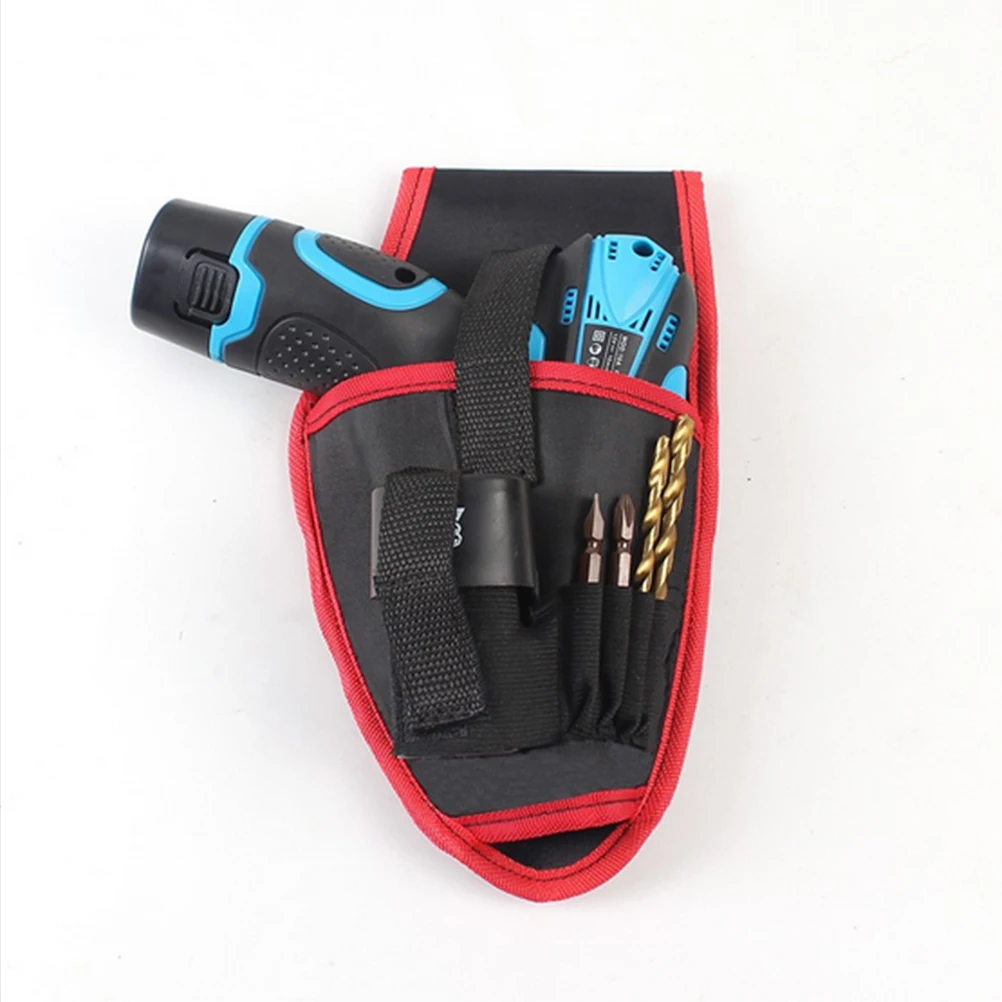 cheap tool chest Portable Drill Waist Tool Belt Bag Cordless Drill Holder Drill Cordless Screwdriver Waist Power Tool Bag 1PC tool pouch belt