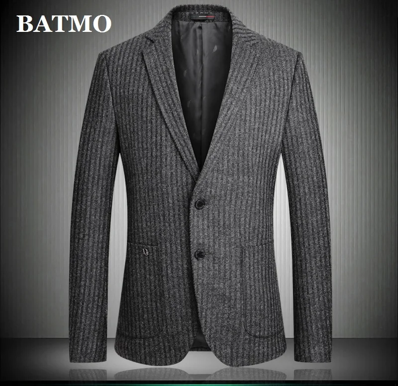 BATMO 2019 Новое поступление осенние высококачественные повседневные полосатые