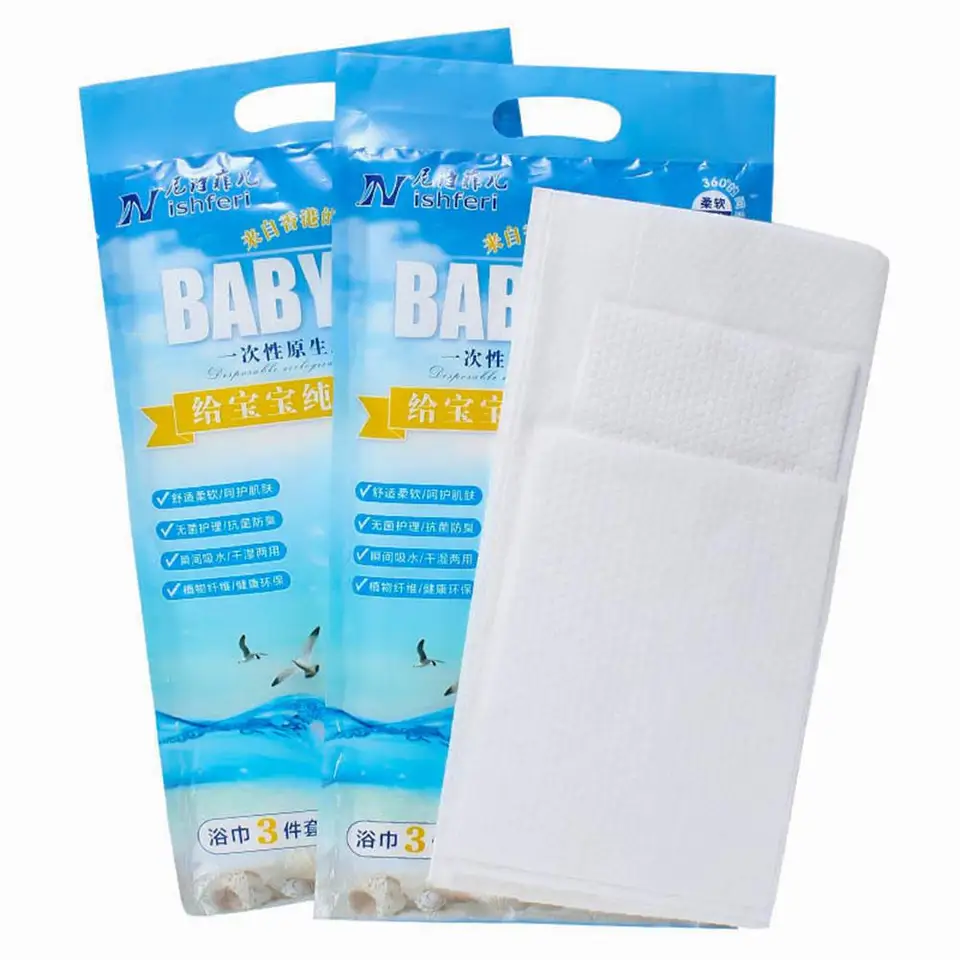 disposable baby bath wipes