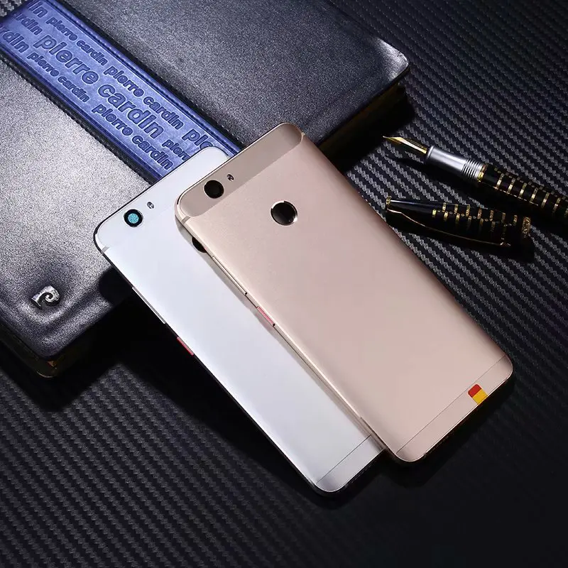 Nova чехол на заднюю крышку для huawei Nova металлический задняя дверь Ремонт батареи чехол+ кнопки камеры стекло