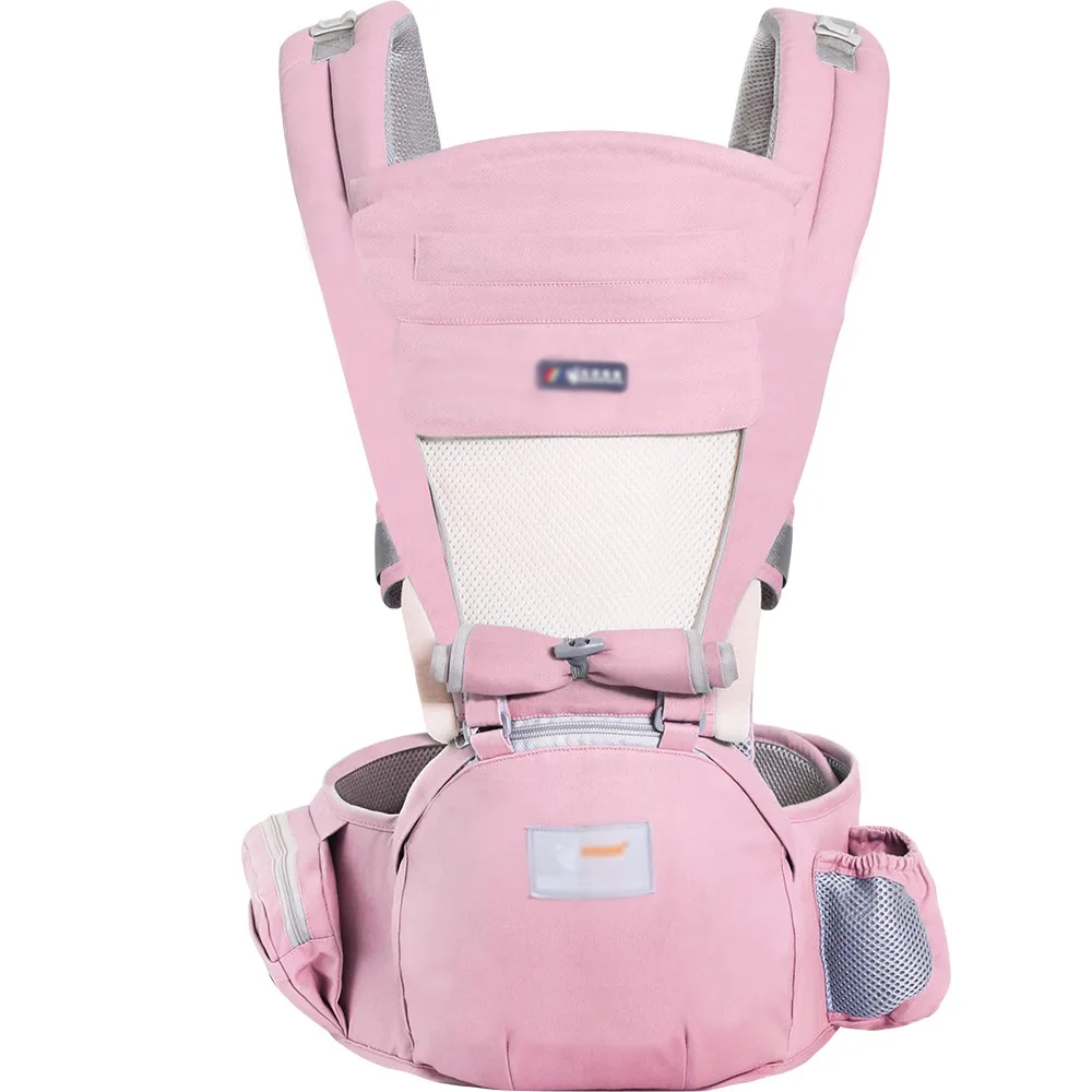 4 season pink Эргорюкзак Рюкзак-переноска для новорожденных и предотвращения уплотнения ног слинг кенгуру - Цвет: 4 season pink