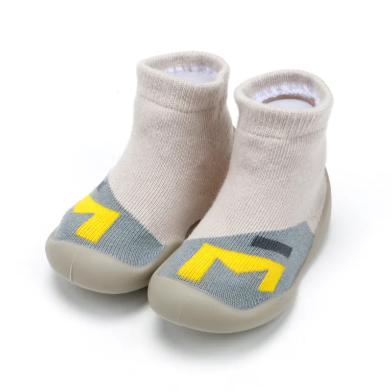 Baby boy toddler shoes socks nonslip Baby soft rubber sole socks shoes baby floor socks shoes baby booties