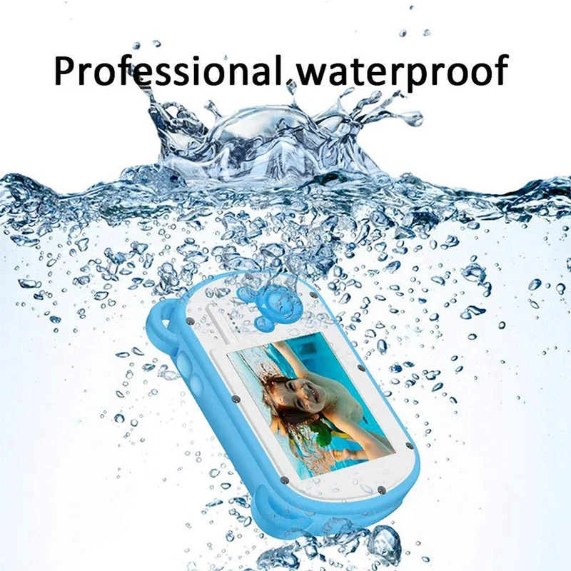 Водонепроницаемый анти-капля пылезащитный Три анти-мультфильм Мини Hd камера для детей