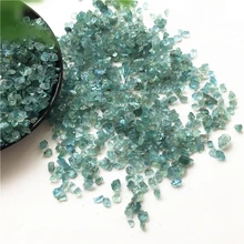Прямая поставка 50 г Синий Апатит натуральный кварц Кристалл грубая полировка гравий образец тибетские камни и кристаллы