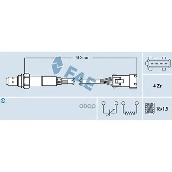 

Lambda probe Peugeot Fae art. 77432