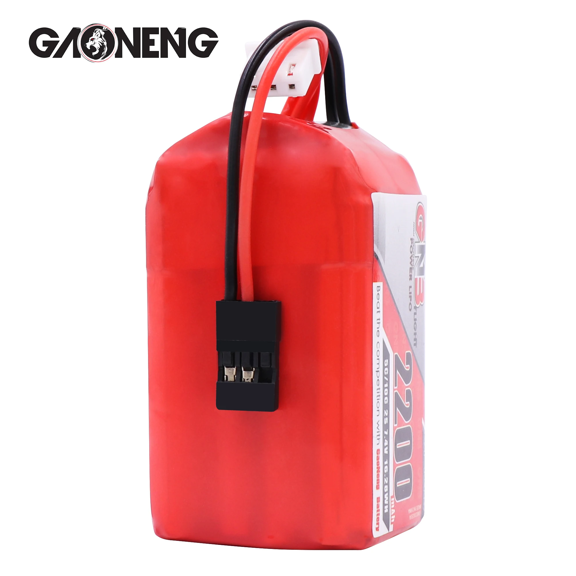 Gaoneng GNB 2200mAh 2S2P 7,4 V 5C/10C пульт дистанционного управления Lipo батарея с JR штекером для передатчика TX дистанционного управления RC части