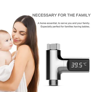

LED Display Health Water Thermometer Digital Home Bath Thermometer Electricity Show Temperature Meter Monitor For Baby Care