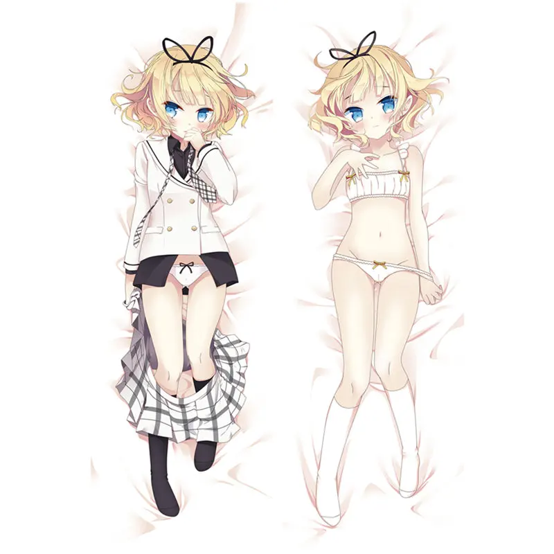Peach skin Аниме Go chuumon wa Усаги desuka? Чудесные вечерние накидки на подушки Чехол сексуальная девушка 3D двухсторонняя кровать обниматься тела Чехол GM03 - Цвет: Peach skin