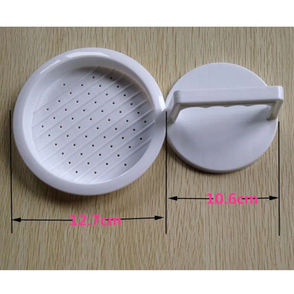 1 Set DIY Hamburger Meat Press Tool Patty Makers Meat Burger Maker Mold Food-Grade Plastic Hamburger Press Burger Maker