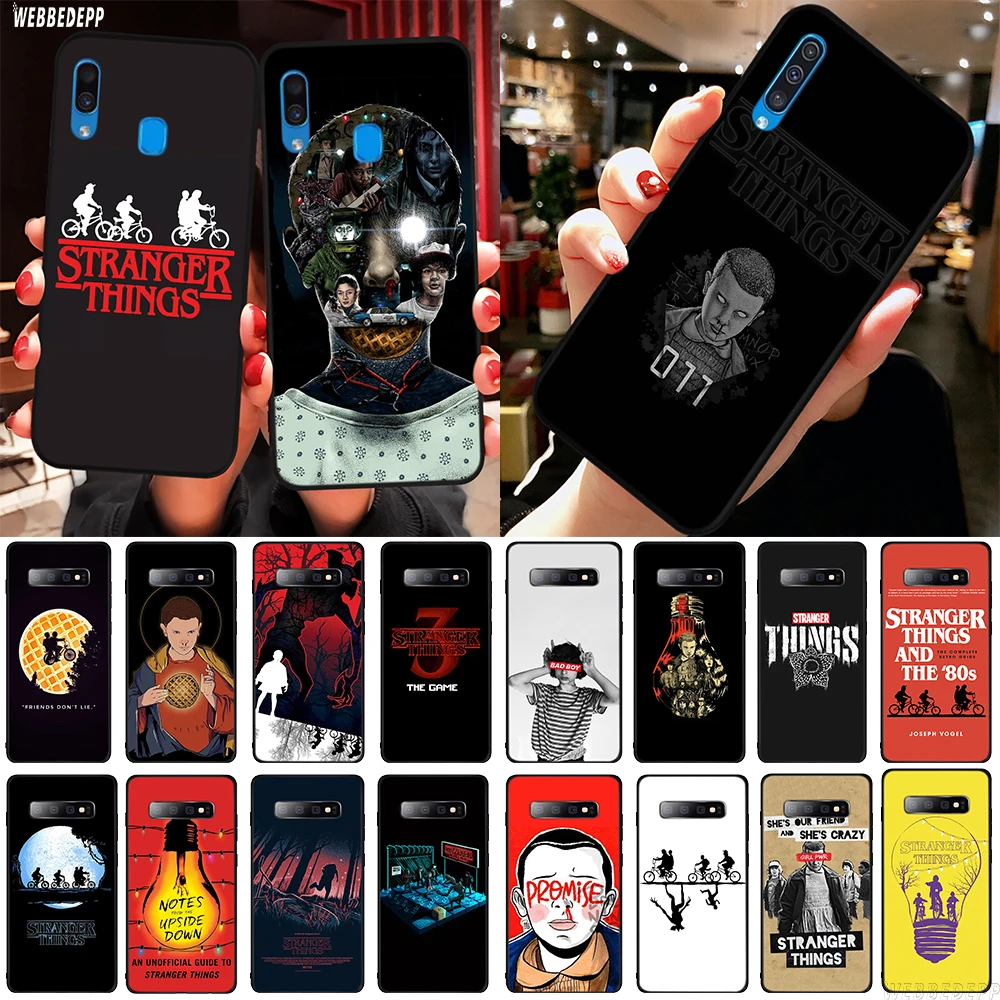 Чехол для телефона из ТПУ очень странные дела Samsung Galaxy A10s A20s A30s A40s A50s Note 10 Plus мягкий