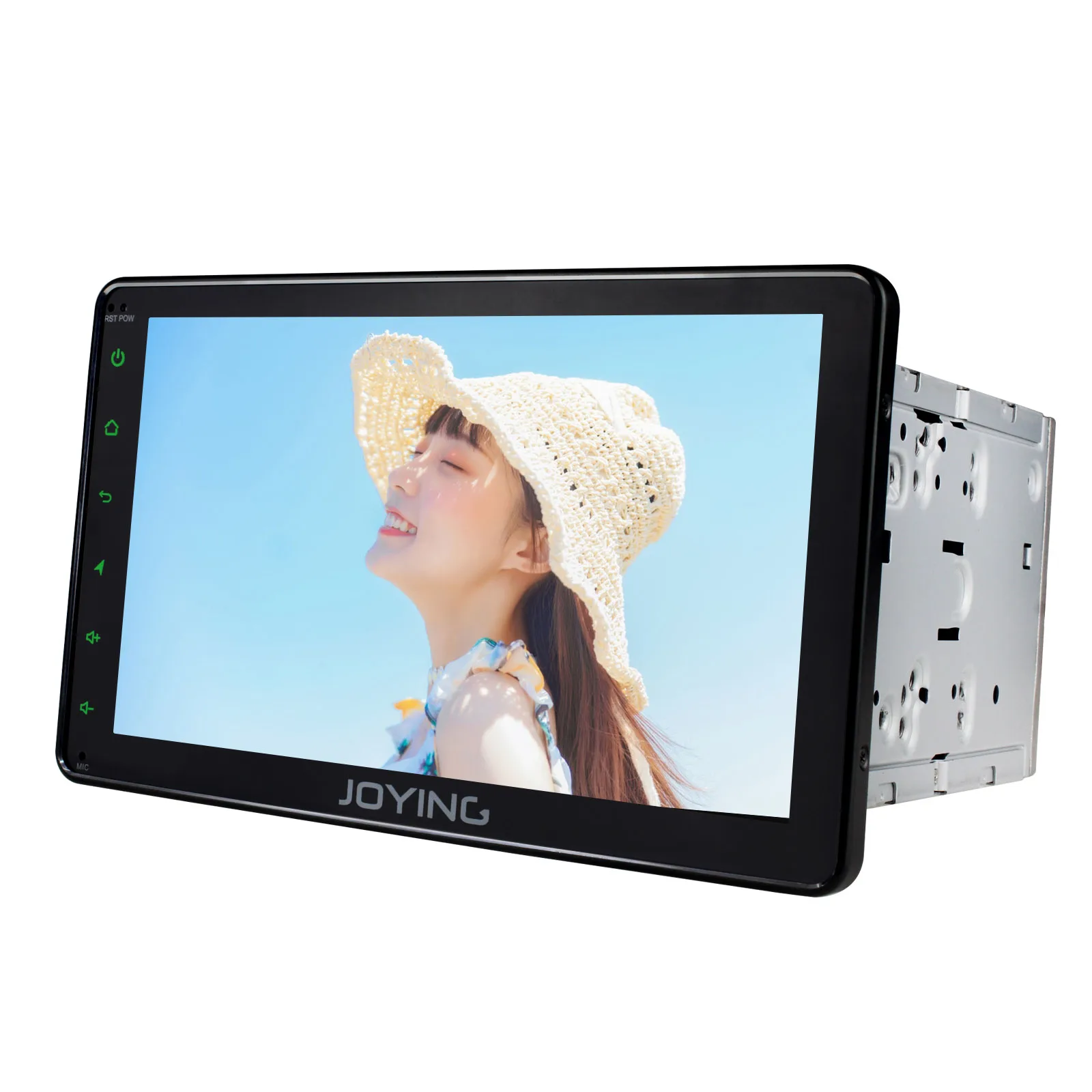 JOYING автомобильный радиоприемник 2 din Android 8,1 головное устройство 8 дюймов ips HD сенсорный экран 2 Гб ОЗУ поддержка управления рулем/Зеркальное соединение/DSP