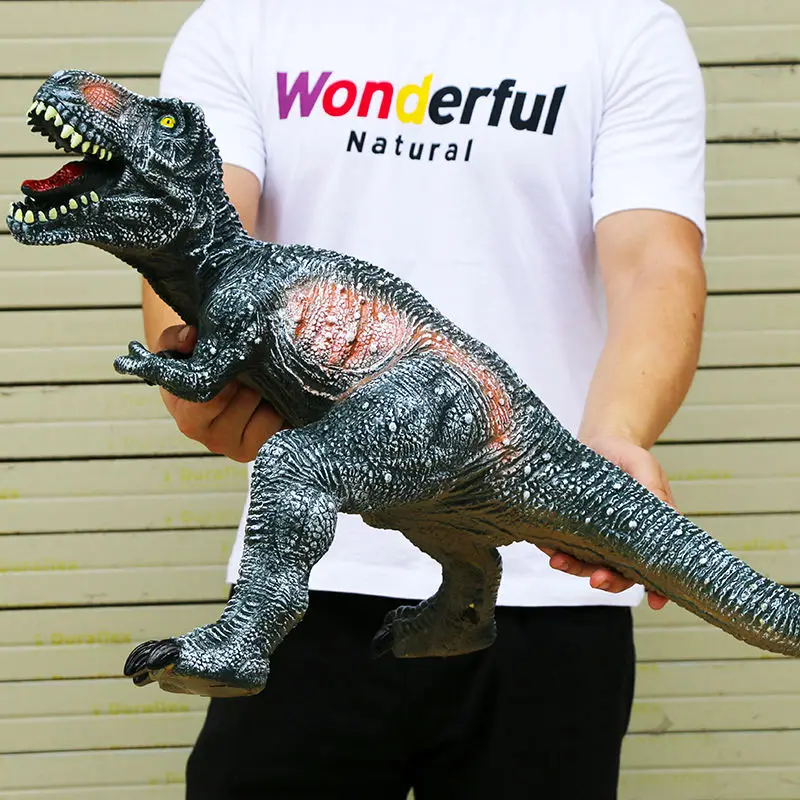 Large Size Dinosaur Shark Model Toys for Kids Tyrannosaurus Rex