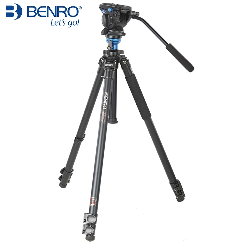 Штатив для видеокамеры BENRO A2573FS4 Pro алюминиевый Трипод с шаровой головкой S4