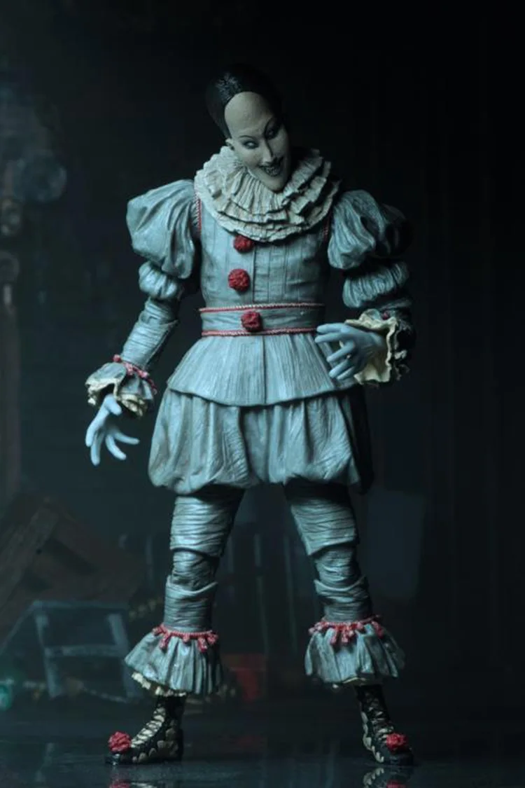 

Anime NECA Clown hui hun LED Dance Clown Deluxe Edition 7-Inch High Garage Kit Decoration Model Boxed