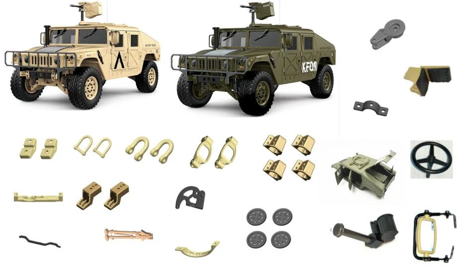 HG P408 1:10 2.4G 4WD 4X4 16CH RC 
