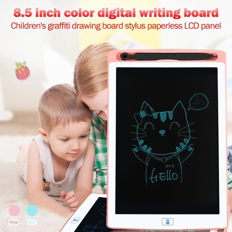 8,5 дюймов ультра-тонкая детская письменная доска Цифровой ЖК-планшет для рисования детские подарки интересные улучшения интимной связи