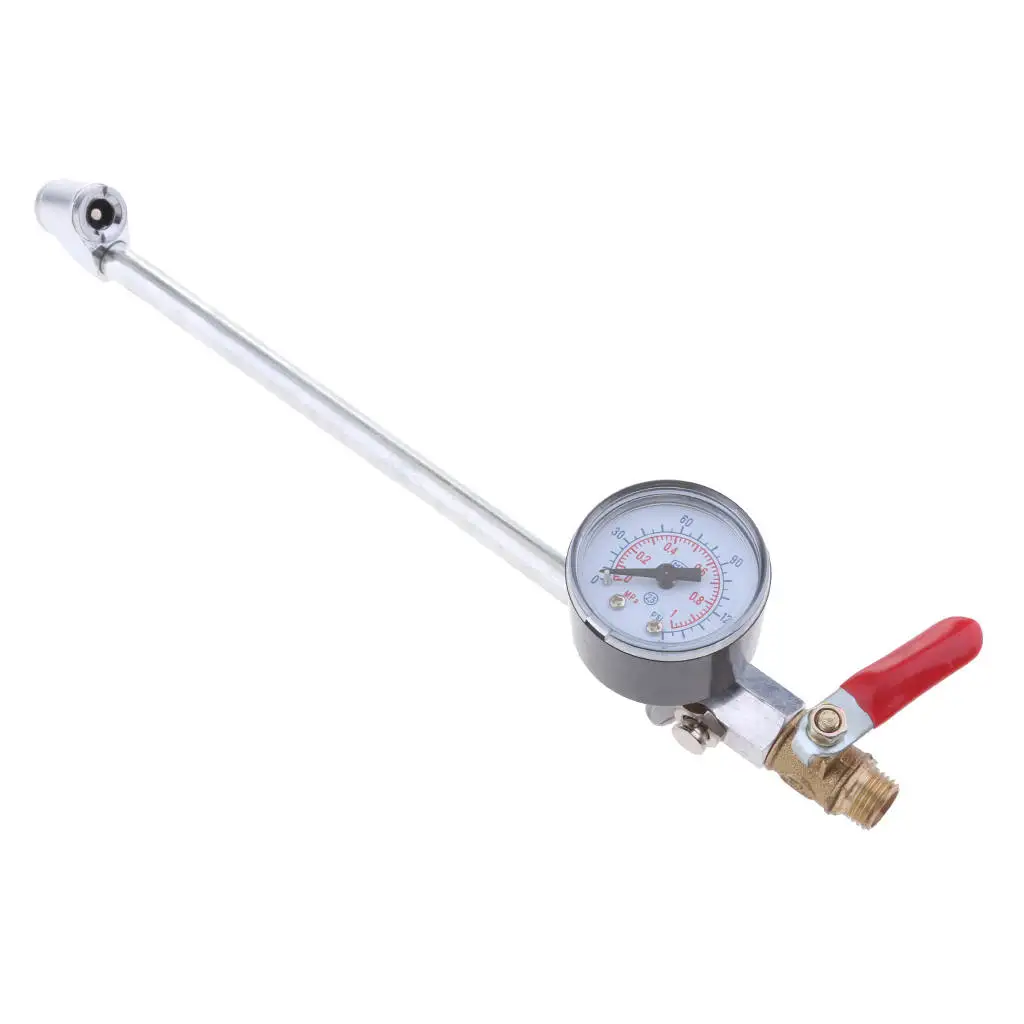Tire Inflator Car Tyre Inflator With Gauge Air Line Tire Pump Pressure