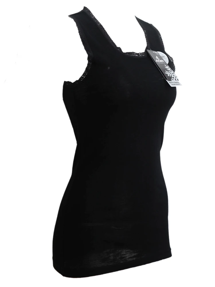 Коллекция весна-лето, женская спортивная одежда Jock* y, мериносовая шерсть, майка, Женская Облегающая майка, впитывающая воздух, размер США 10-18