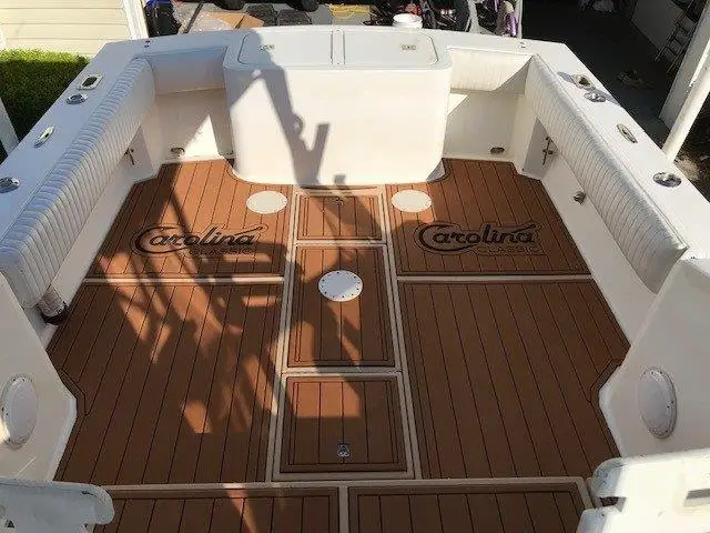 2000 Carolina Classic 25 Cockpit Плавающая Платформа Pad лодка EVA тик настил 1/" 6 мм