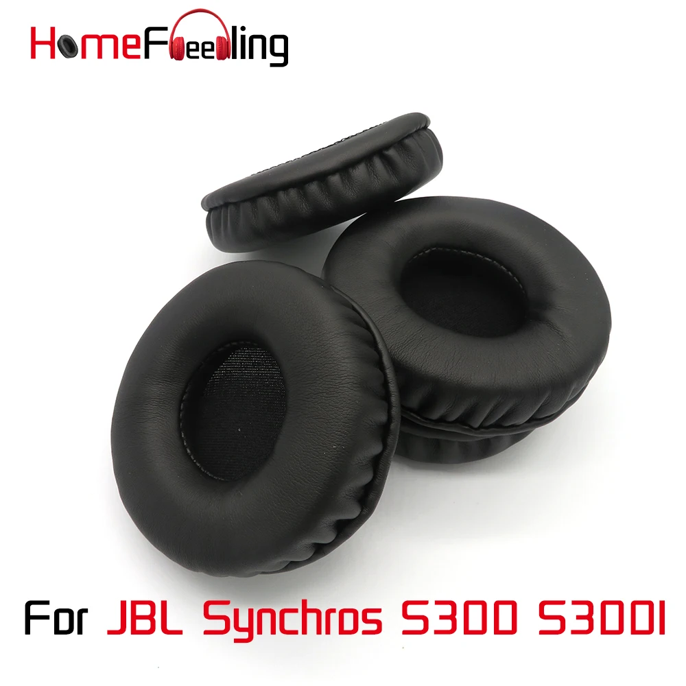 Homefeeling Ear Pads for JBL Synchros S300 S300I Headphones Super Soft Velour Sheepskin Leather Ear Cushions Replacement