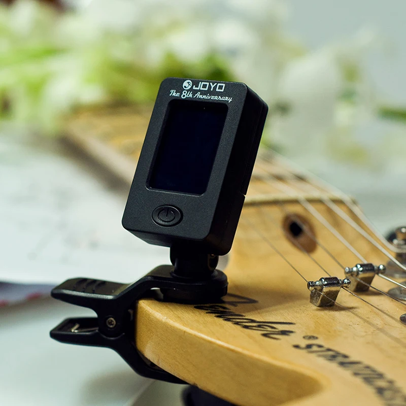JOYO JT-01 Акустическая гитара бас скрипка укулеле тюнер LCD клип на 360 градусов