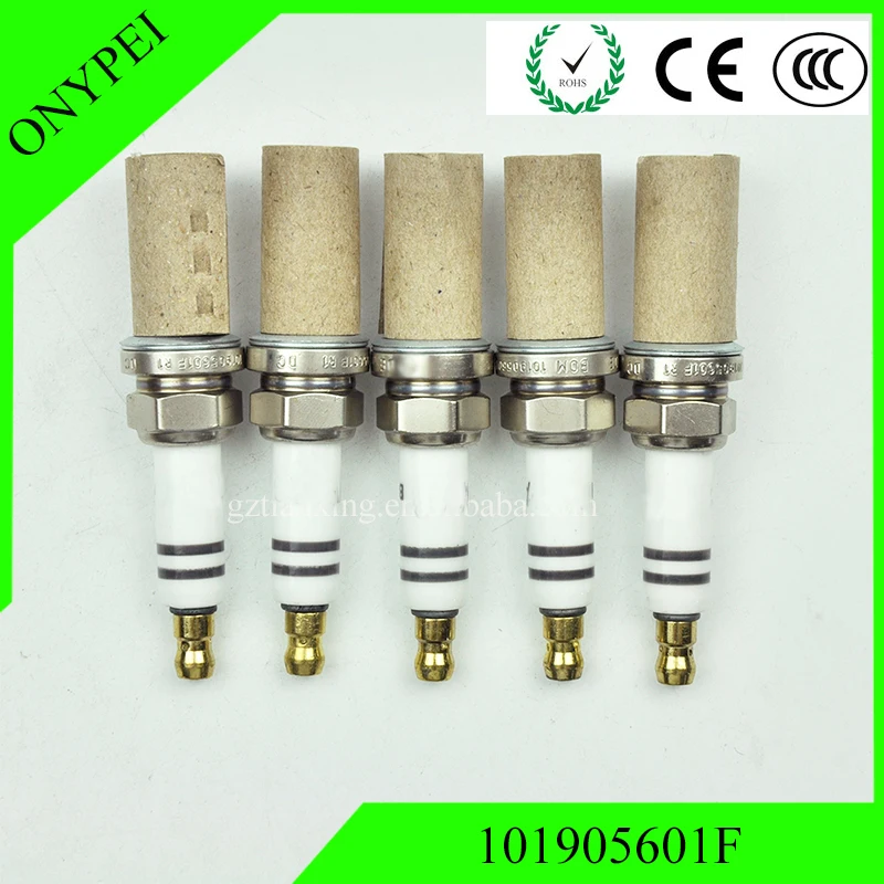 5 шт. 101905601F FR7HE02 Авто Вилки двигателя свечи зажигания для SEAT SKODA FR7HC FR7HC+ 101905617 101 905 601 F