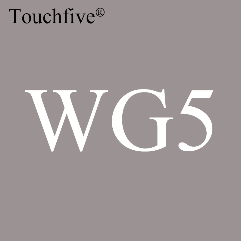 WG5 Touchfive дополнительный цвет Dual Head художественные маркеры одиночные на спиртовой основе эскизные маркеры манга кисть для рисования; ручка краски - Цвет: WG5