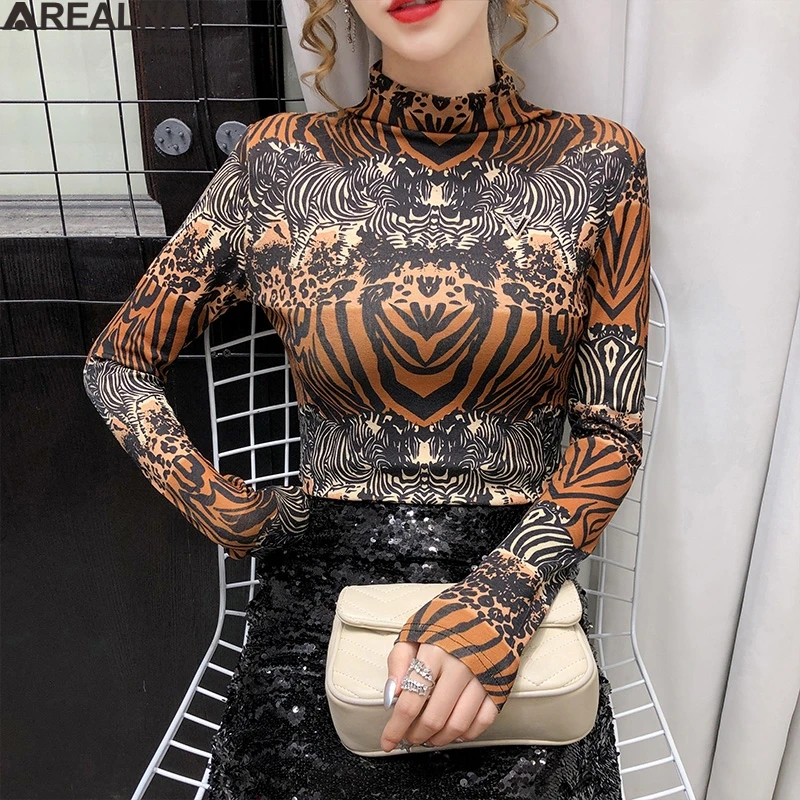 Blusas mujer de moda 2020 Осенняя блузка для женщин Одежда детей топы яркий шелк свободного