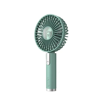 

Handheld Mini USB Fan Portable Fan Bear Shape Adjustable 3 Speed Electric Cooler Fan for Office Outdoor Travel
