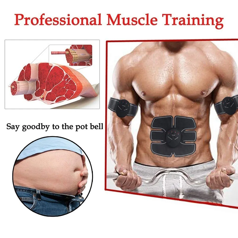 Abdominal Muscle Toner Wireless ABS Workout Home Gym Office Fitness Equipment Training Men Women Electrostimulation Musculaire (1)