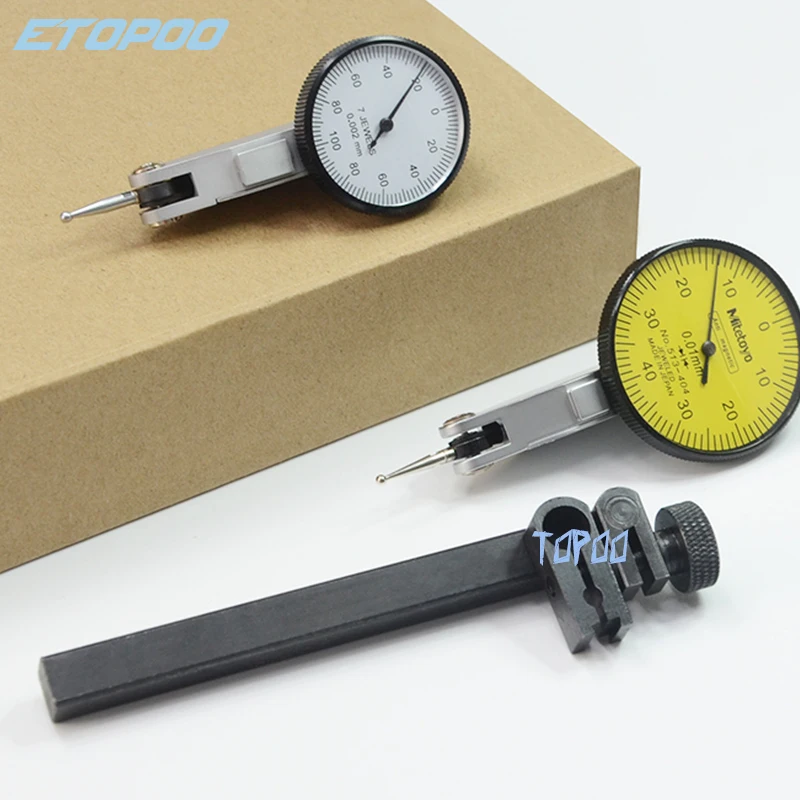 Indicateur De Test à Cadran 0-0.8mm - Précision 0.01mm, Montage Queue D'Aronde, 2 Sondes Rubis
