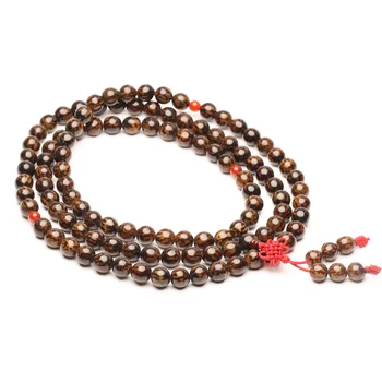 

12mm Natural Bodhi Root Prayer Beads Bracelet 108 Beads Flower Bodhi Root Prayer Beads Bracelet Jewelry Wholesale