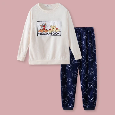 Disney Winnie Tigger Conjunto de dibujos animados, ropa de dormir, ropa de noche| | -