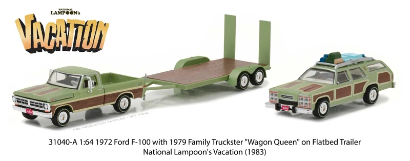 Зеленый светильник 1:64 Holly wood Hitch andTow Series 4 boutique alloy car toys для детей детские игрушки