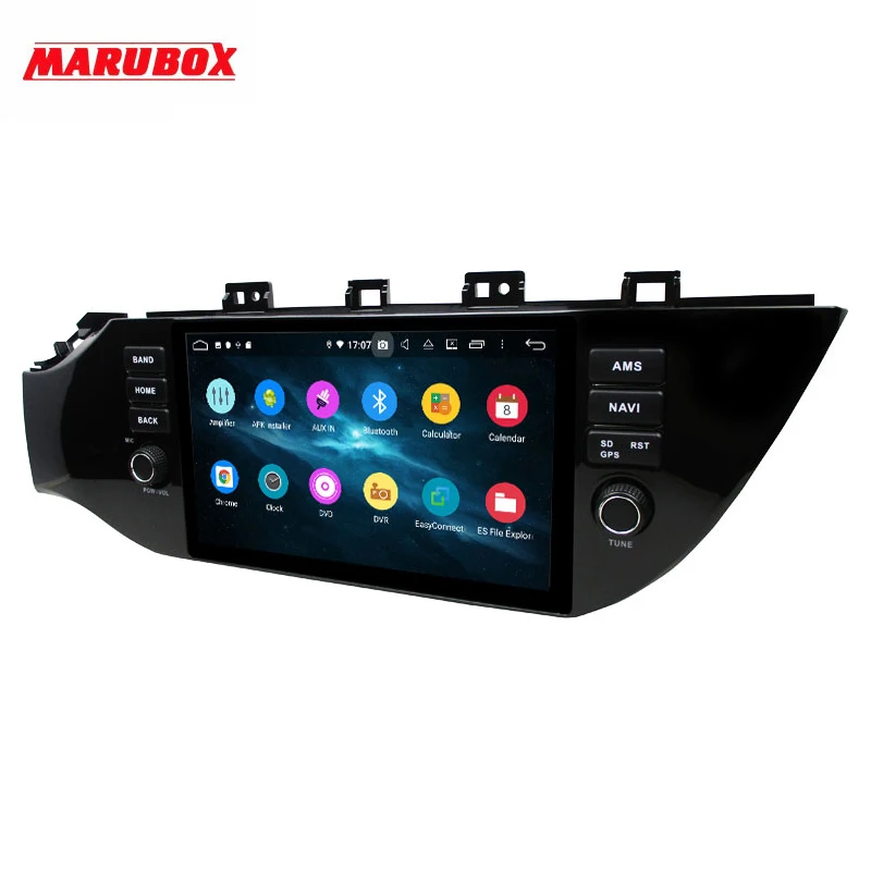 Excellent Marubox KD9638 DSP, 64GB 1 Din Car Multimedia Player for Kia Rio 2017 +, 9" IPS Screen with GPS Navigation, Bluetooth, Android 9 3