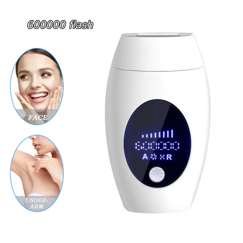 Мини 600000 флэш Перманентный Эпилятор лазерной эпиляции или Фотоэпилятор фонаря