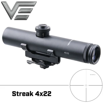 

Vector Optics Tactical 4x22 Carry Handle Compact Rifle Scope Shock Proof Electro GunSight fit M
