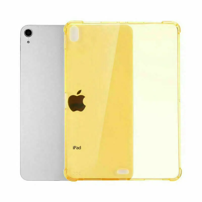 For Apple iPad 10.2'' 7th Gen Case Cover Ultra-Thin Clear Soft TPU Gel Transparent Silicone Case A2200 A2198 A2232