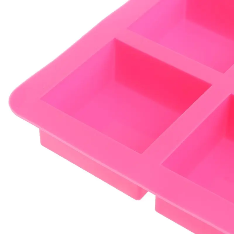9 Grids Silicone Ice Cube Square Trays Mold Mould Carving Maker Handmade Soap Making For Party Drinks