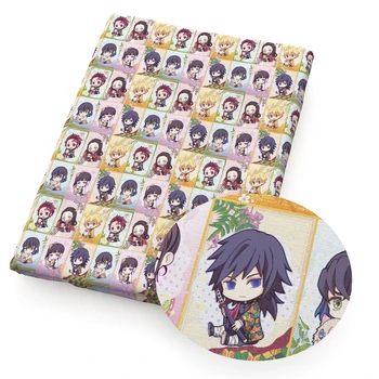 

david angie Cartoon 50*150cm 4 Ways Stretch Double Brushed Poly Knit Fabric Sewing Bed Sheet Quilting Fabric,c10722