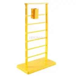 Equipamento de experimento físico, escavadeira hidráulica confeccionada pela escola primária, modelo de escavadeira pneumática experimental